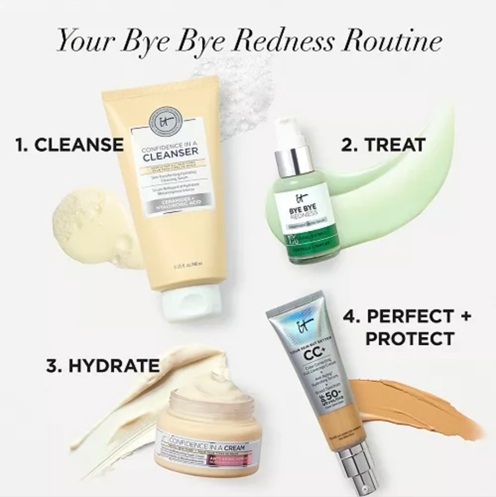 IT Cosmetics Bye Bye Redness Concentrated Derma Serum - Green and White - Picture 2 of 14